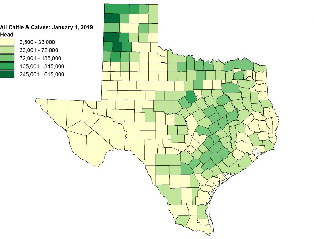 Usda National Agricultural Statistics Service Texas County 