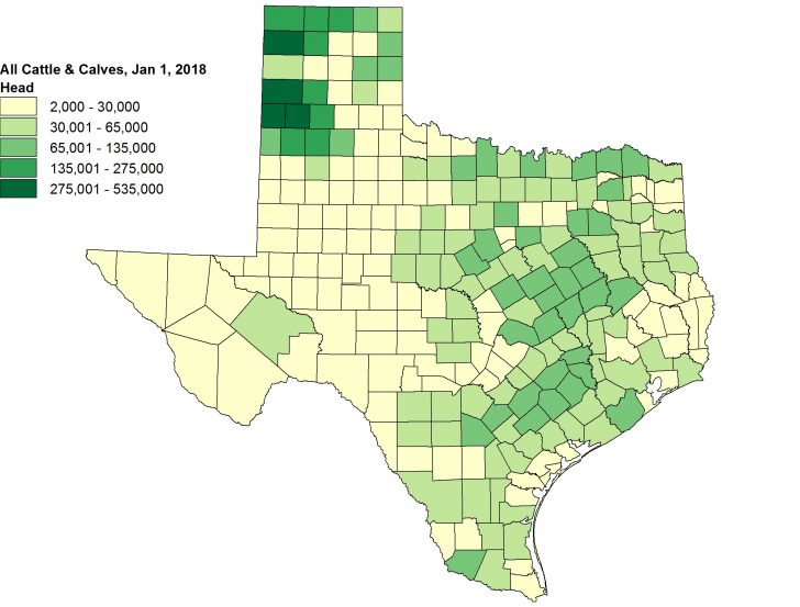Usda National Agricultural Statistics Service Texas County 