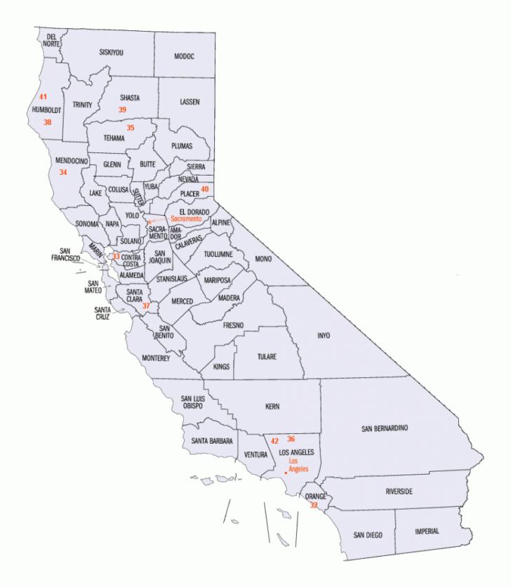 Vernon California Map