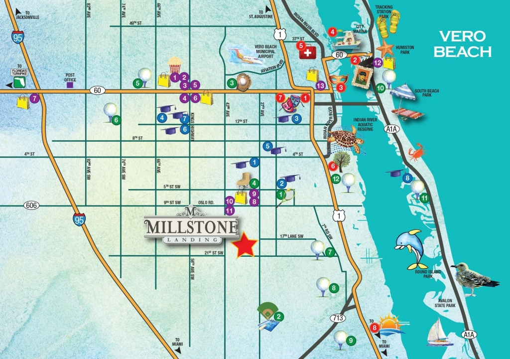 Vero Beach Fl Map Of Florida Printable Maps