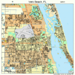 Vero Beach Florida Street Map 1274150