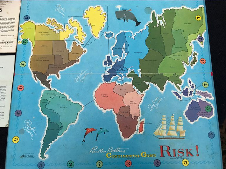 Vintage 1959 Risk Board Game Complete Goedenoldies