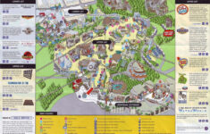Visitor Map Citywalk Hollywood Universal Studios California Map Of