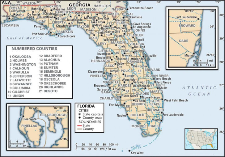 Map Of Northwest Suburbs Florida