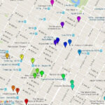 Walking Map Of Midtown Manhattan Midtown Manhattan New York City