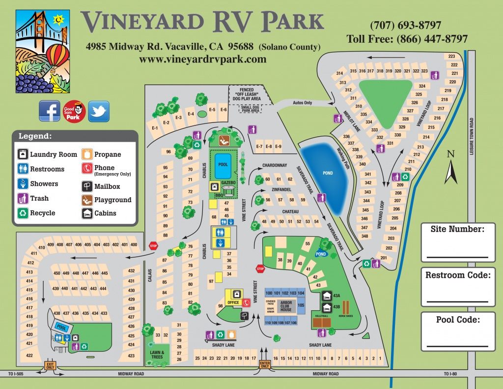 Westport Park Map Rv Parks California Map Printable Maps