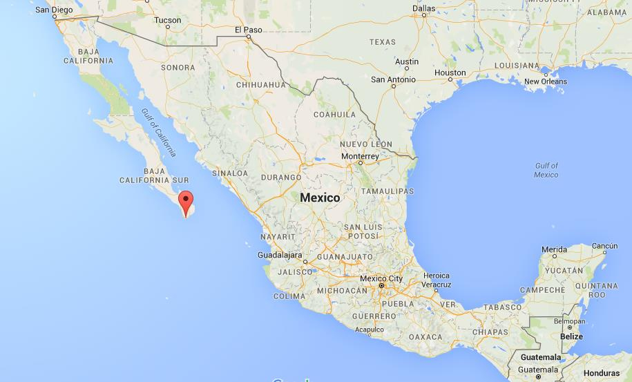 Where Is Cabo San Lucas On Map Mexico