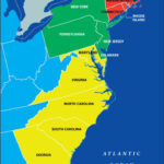 Which Were The Original 13 Colonies Of The United States Southern