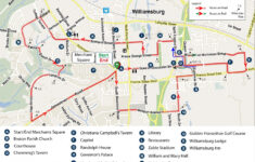 Williamsburg Tourist Map Related Keywords Suggestions Colonial