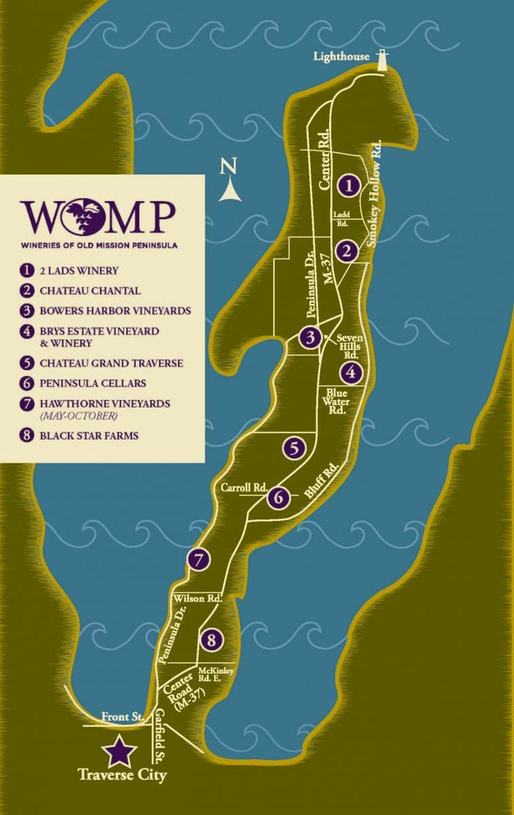 Wine Trail Map Wine Trail Michigan Road Trip Wine Travel