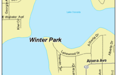 Winter Park Florida Street Map 1278300