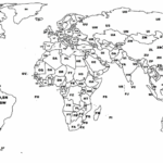 World Map Outline With Country Names Printable Archives New Black